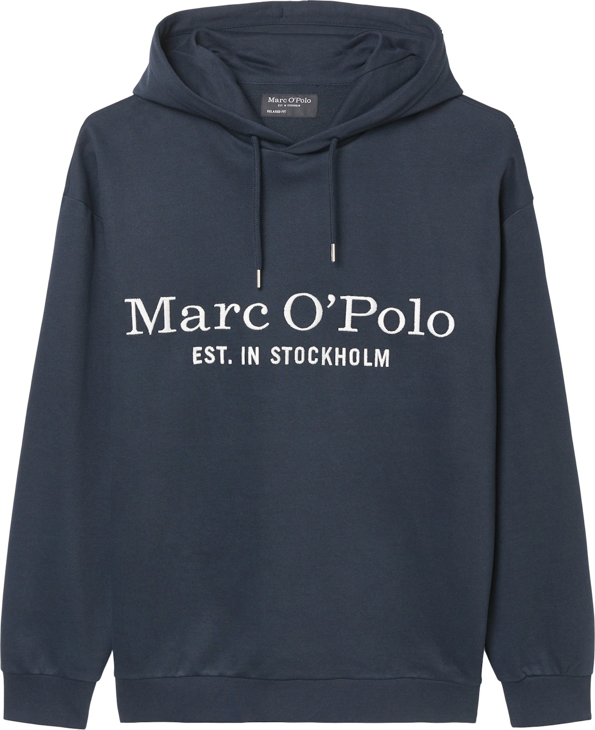 Marc O'Polo Mikina tmavě modrá / bílá