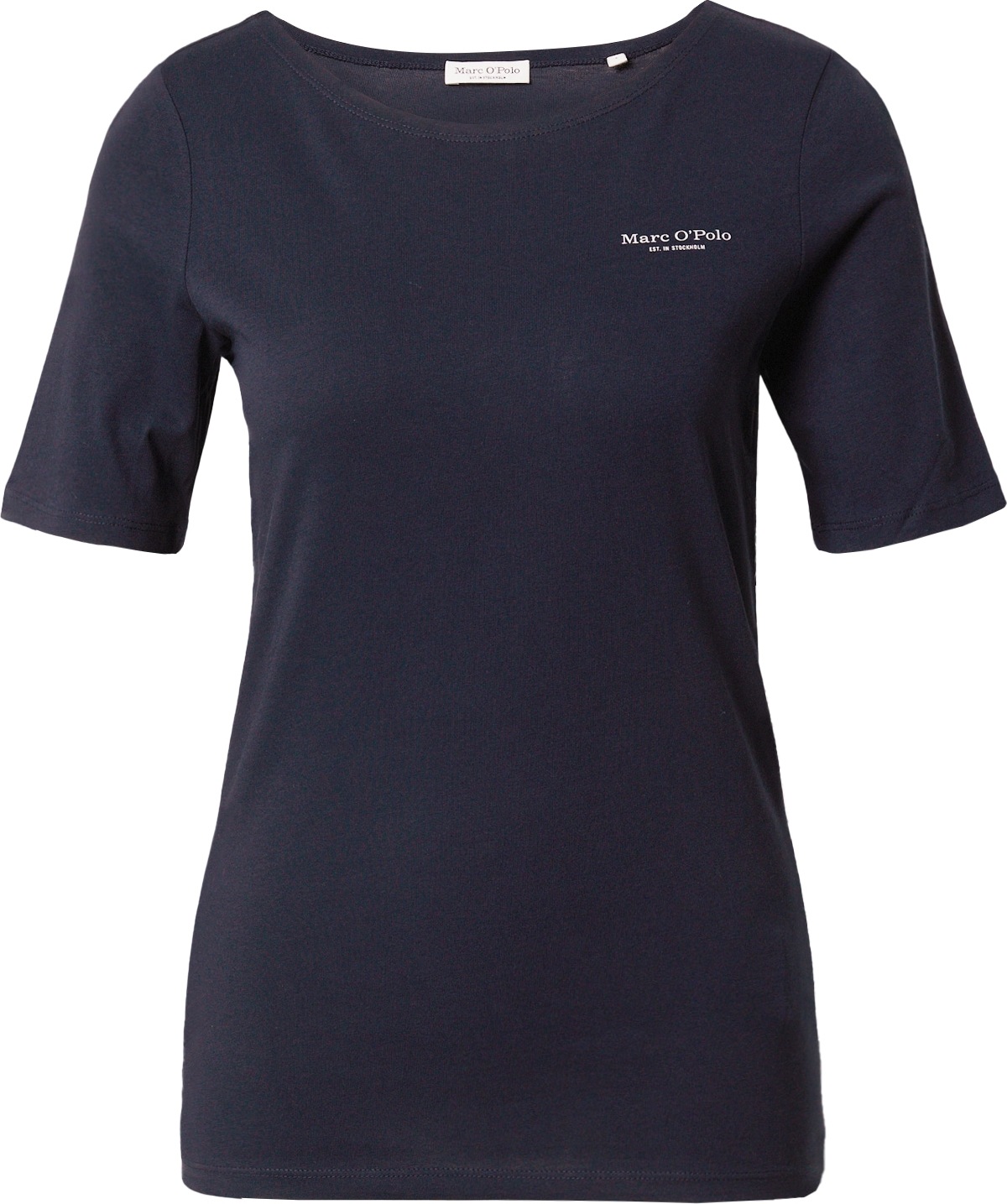 Marc O'Polo Tričko tmavě modrá / bílá