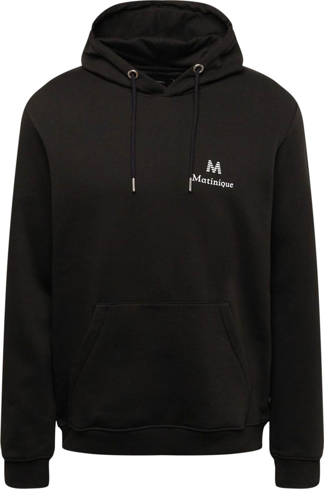 Matinique Mikina 'Bradley' černá / bílá