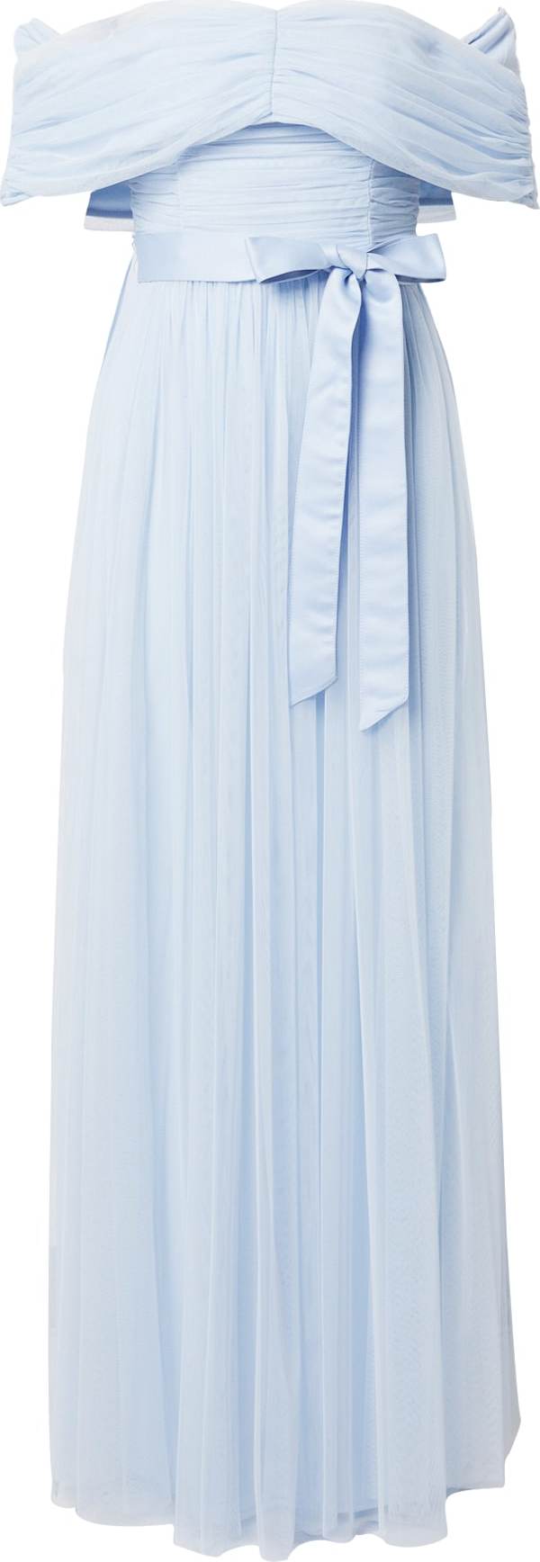 Maya Deluxe Společenské šaty světlemodrá