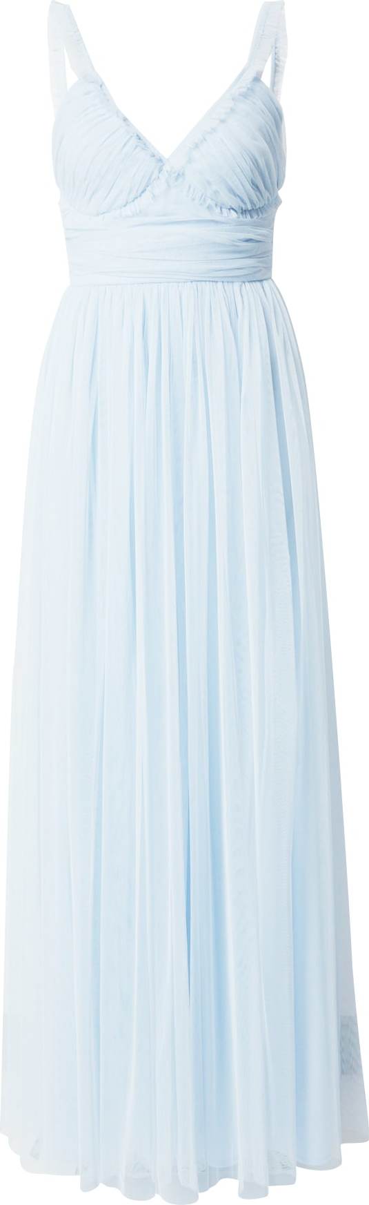 Maya Deluxe Společenské šaty světlemodrá