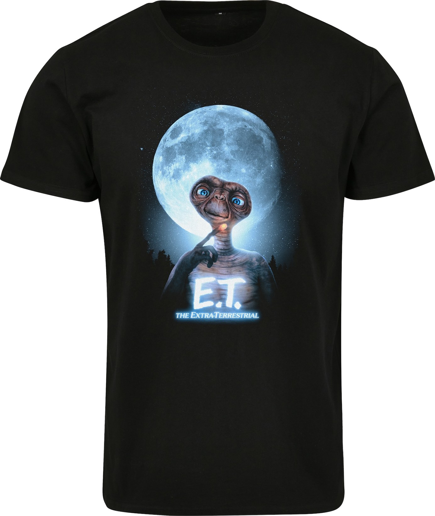 Merchcode Tričko 'E.T. Face' mix barev / černá