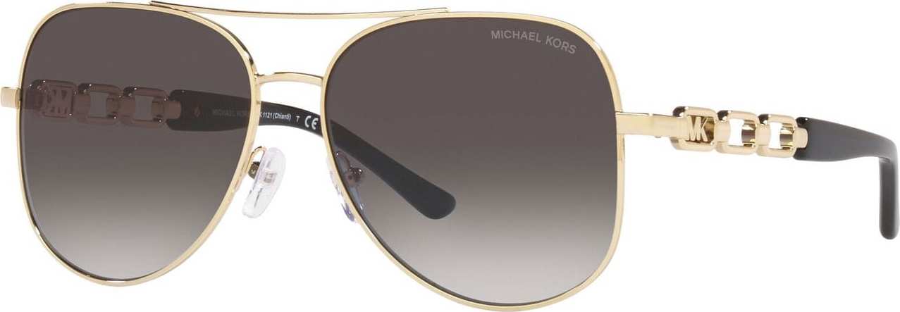 Michael Kors Sluneční brýle '0MK1121 58 10148G' zlatá / černá