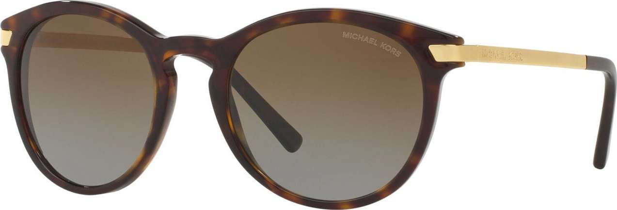 Michael Kors Sluneční brýle hnědá / zlatá