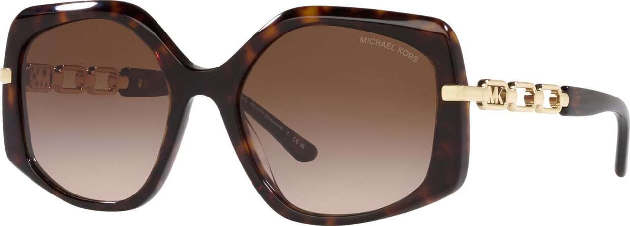 Michael Kors Sluneční brýle koňaková / tmavě hnědá / zlatá