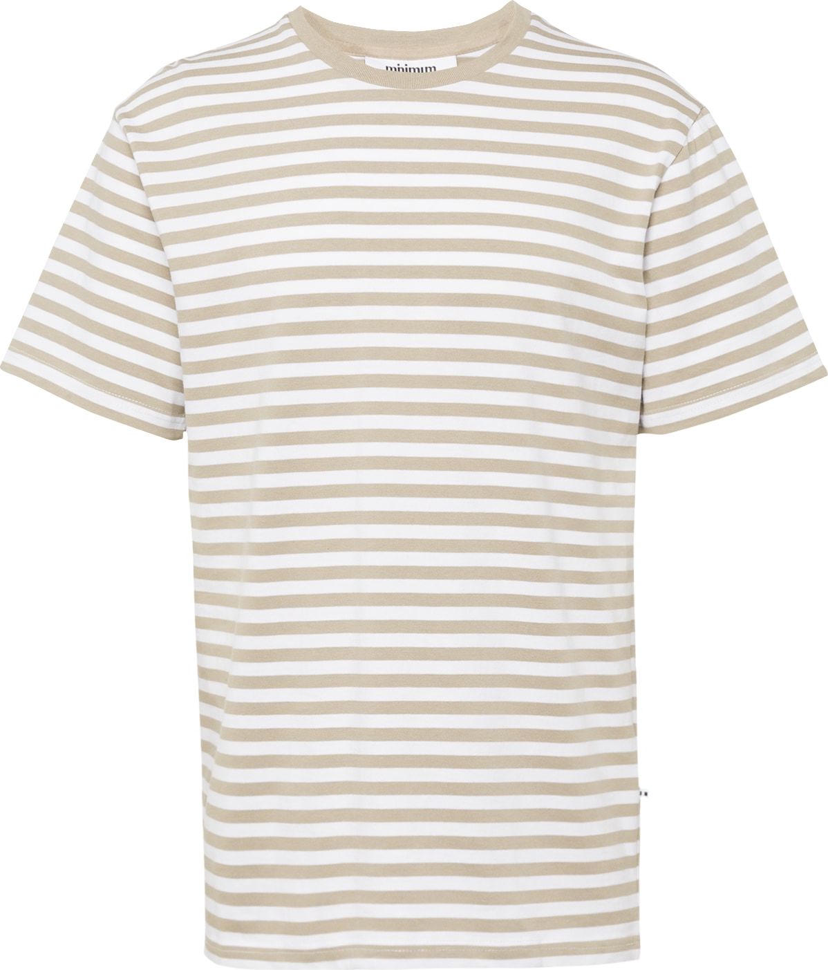 minimum Tričko 'JANNUS' režná / bílá