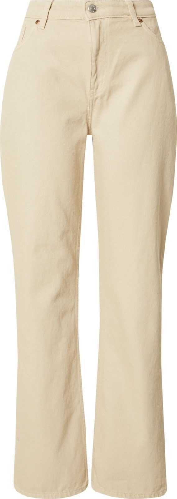 Monki Džíny béžová