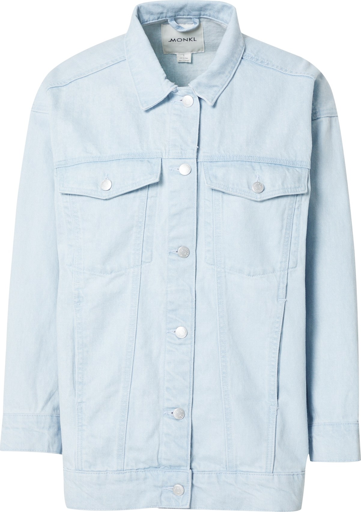 Monki Přechodná bunda světlemodrá