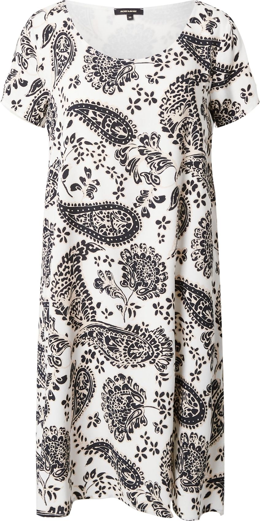 MORE & MORE Šaty režná / černá / bílá