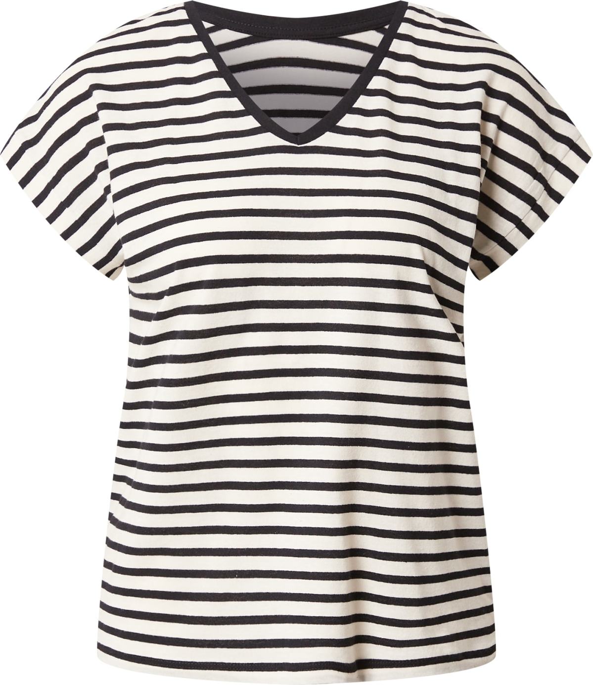 MORE & MORE Tričko černá / bílá