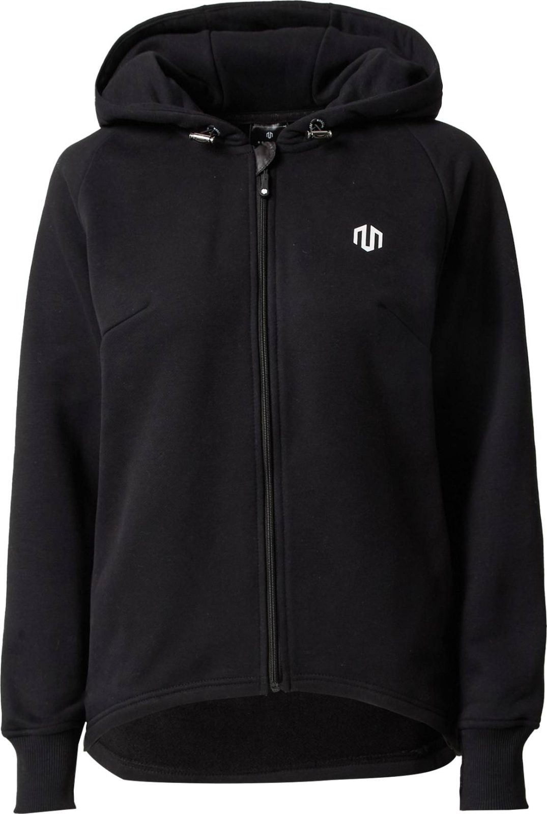 MOROTAI Sportovní mikina černá / bílá