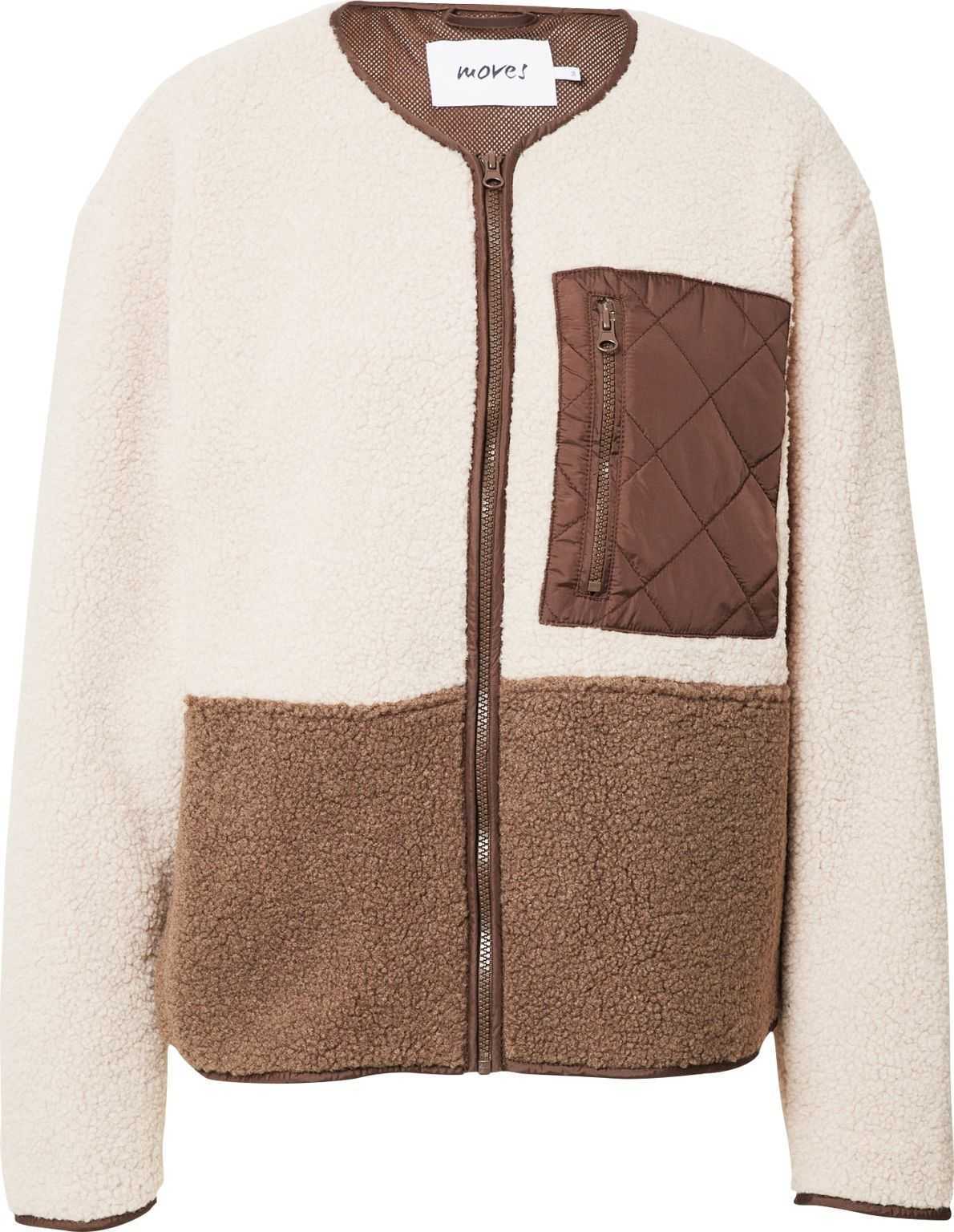 Moves Přechodná bunda hnědá / světle hnědá
