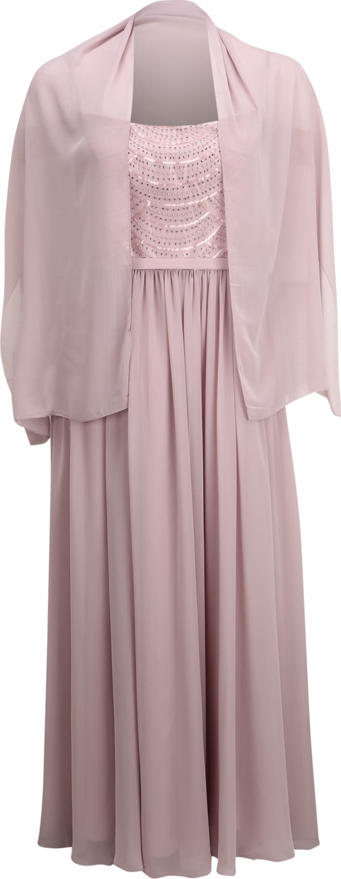 My Mascara Curves Šaty 'Lined Sequin' šeříková