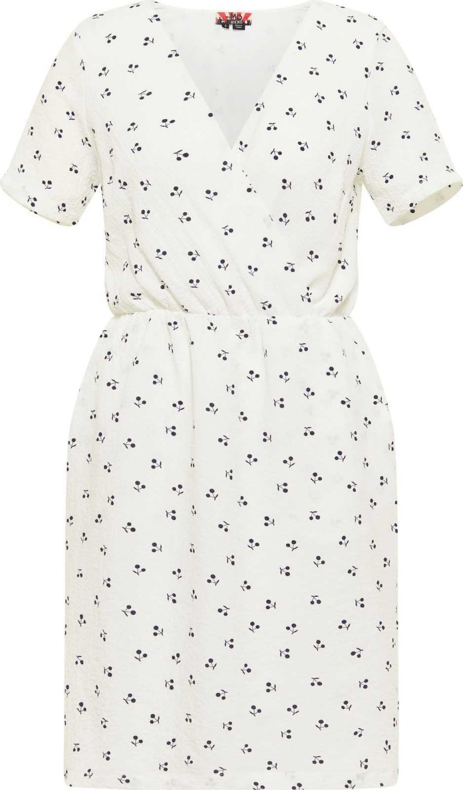 myMo ROCKS Šaty černá / bílá