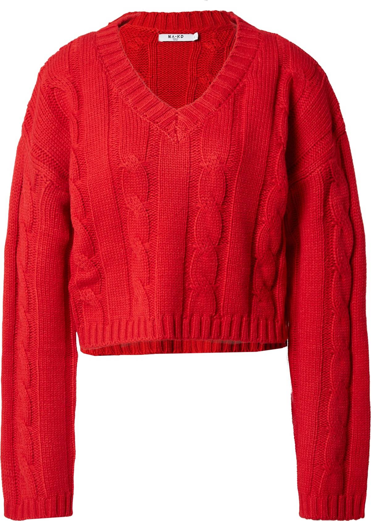 NA-KD Svetr červená