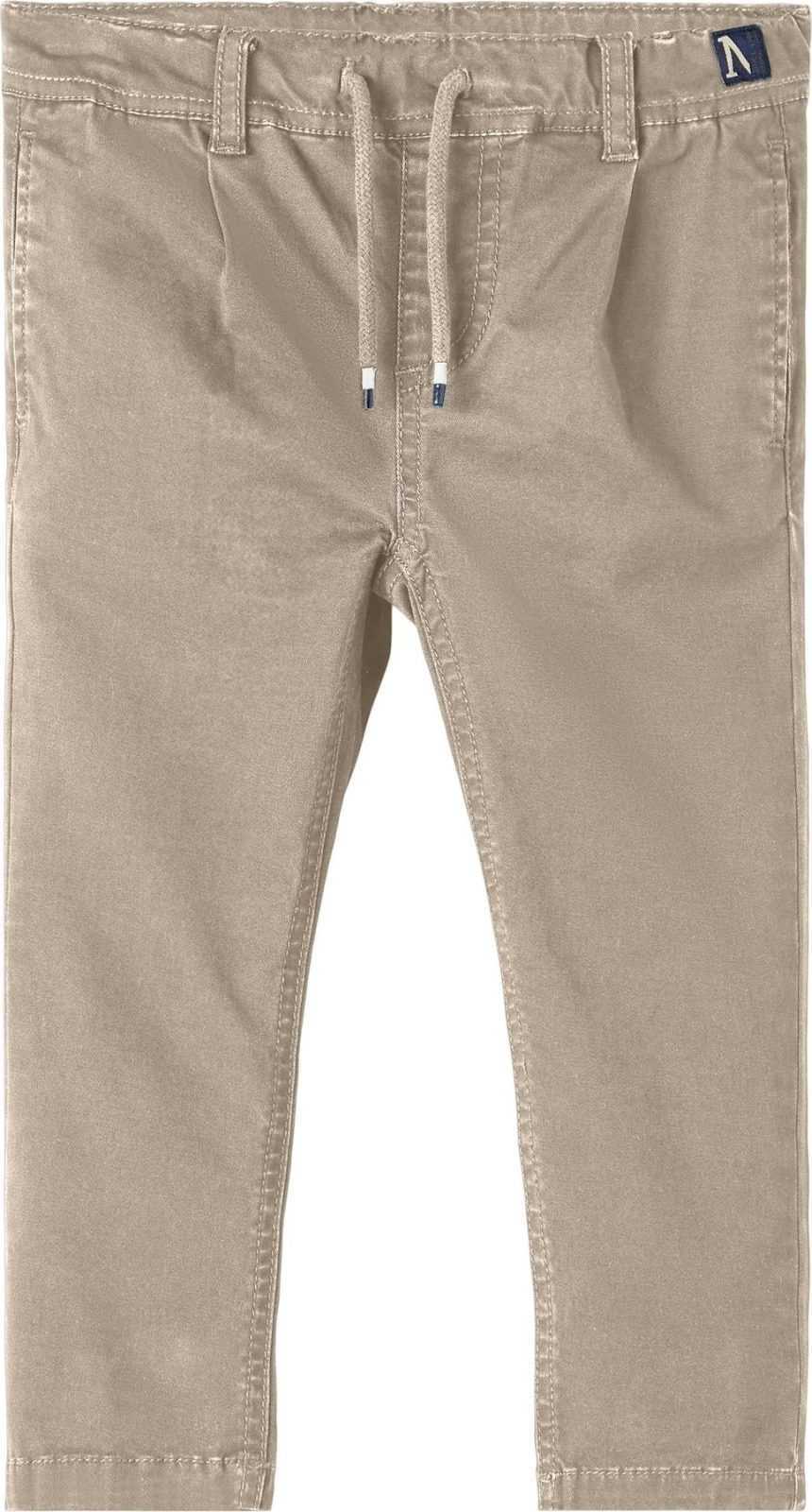 NAME IT Kalhoty 'Ryan' tmavě béžová