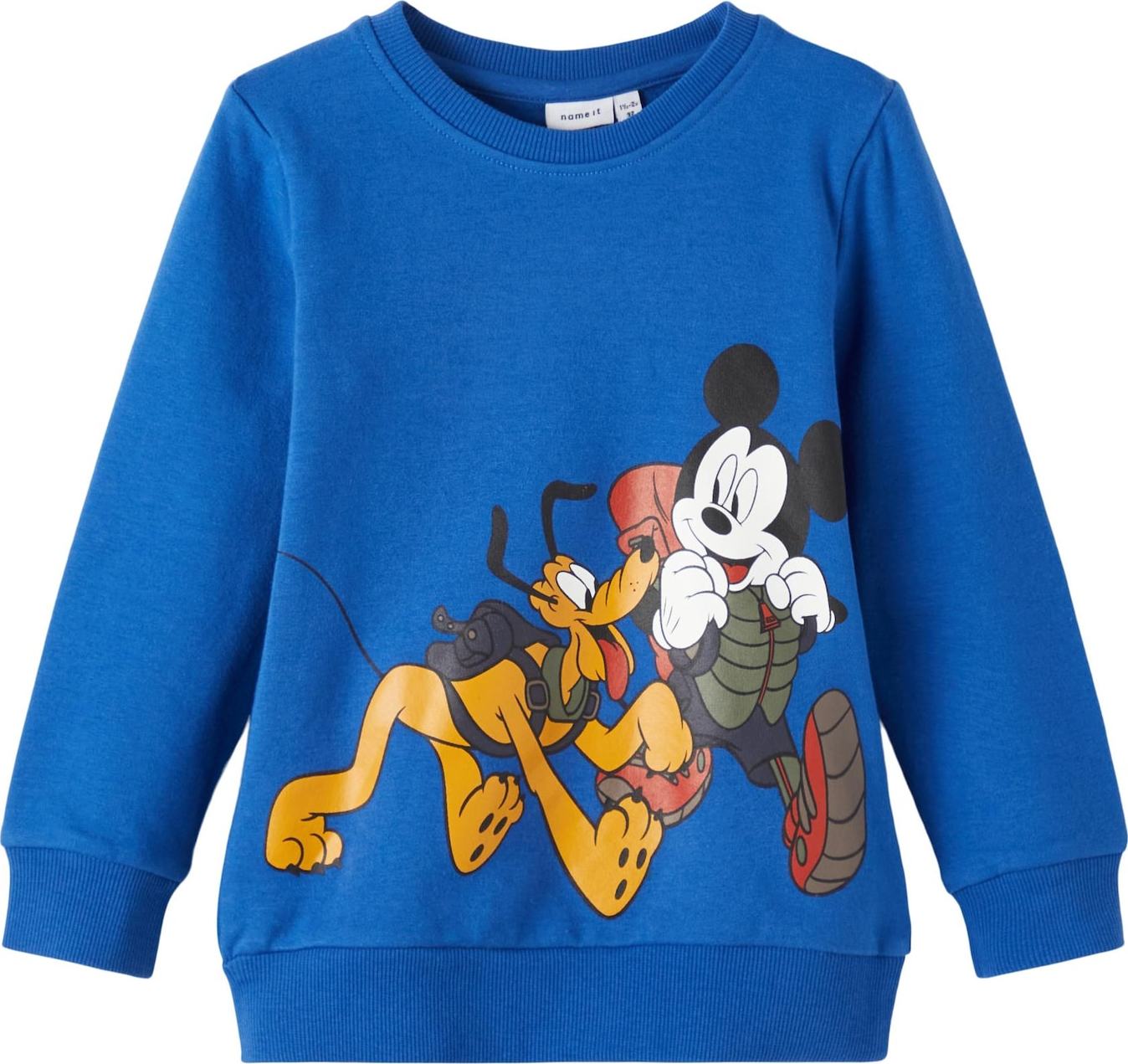 NAME IT Mikina 'Abdi' námořnická modř / mix barev