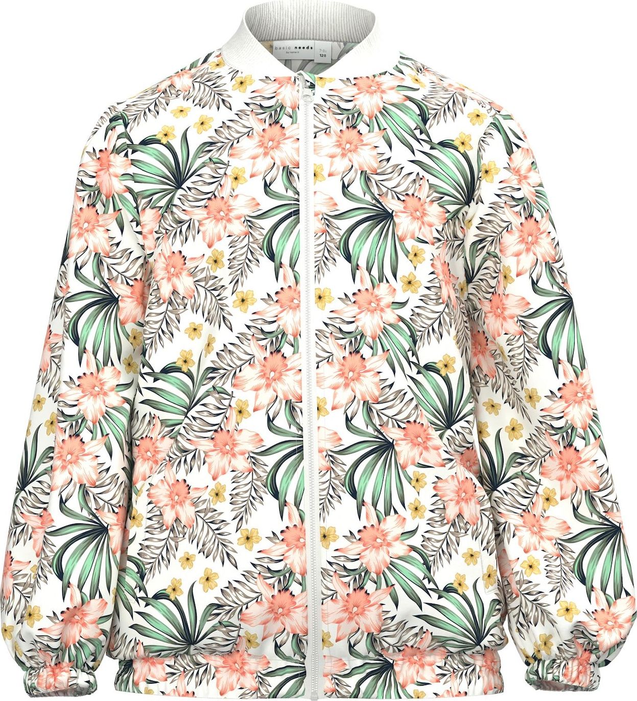 NAME IT Přechodná bunda 'Vinaya' mix barev / bílá