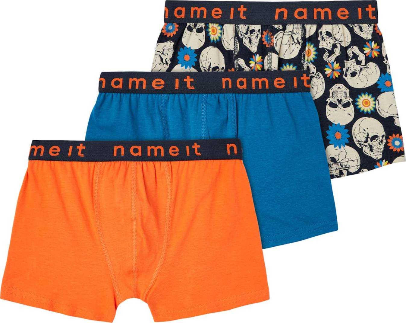 NAME IT Spodní prádlo krémová / modrá / žlutá / oranžová / černá