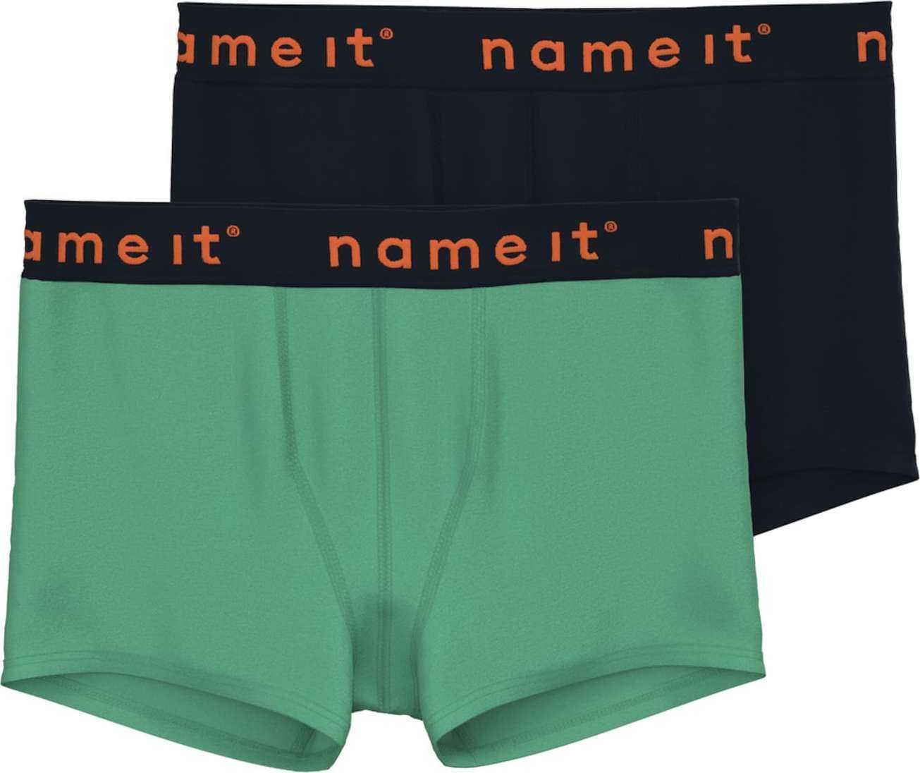 NAME IT Spodní prádlo zelená / oranžová / černá