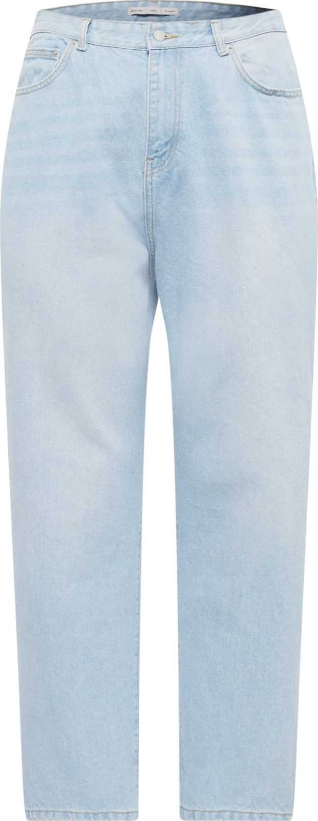 Nasty Gal Plus Džíny světlemodrá