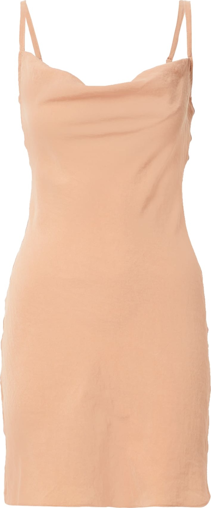 Nasty Gal Šaty světle hnědá