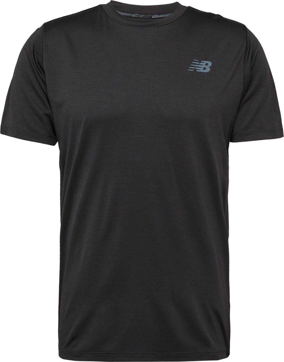 new balance Funkční tričko 'Tenacity' petrolejová / černá