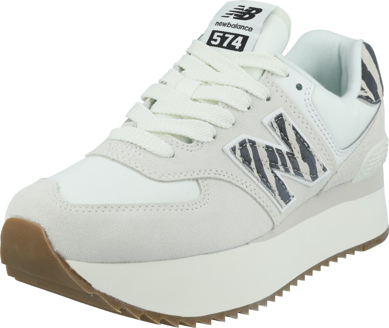 new balance Tenisky grafitová / světle šedá / bílá