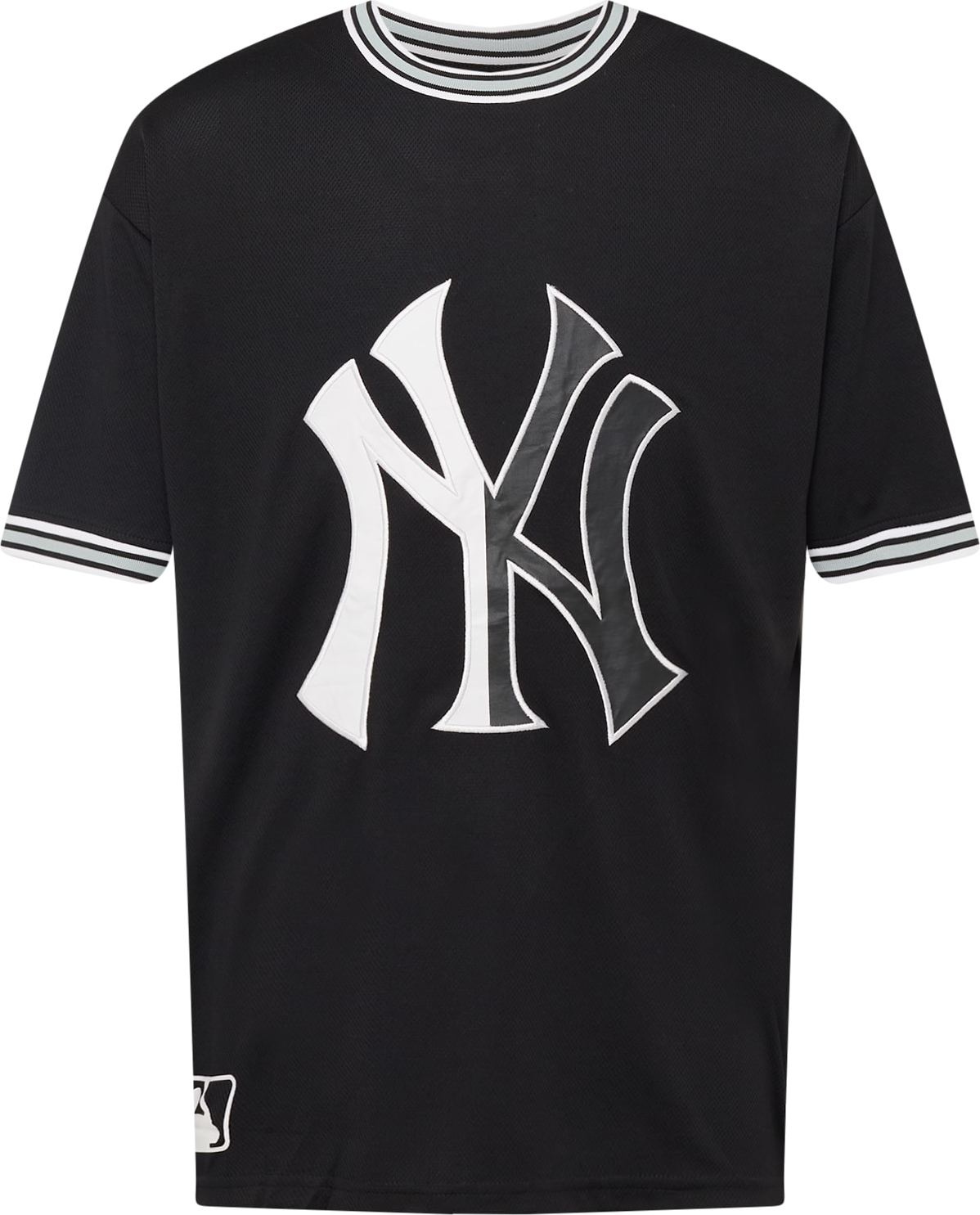 NEW ERA Tričko šedá / tmavě šedá / černá / bílá