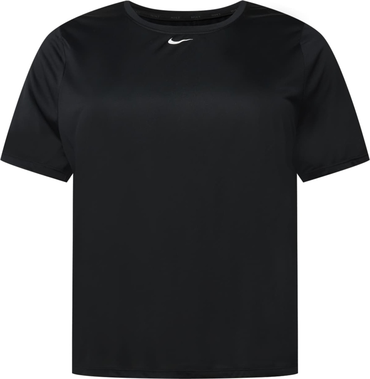 NIKE Funkční tričko černá / bílá