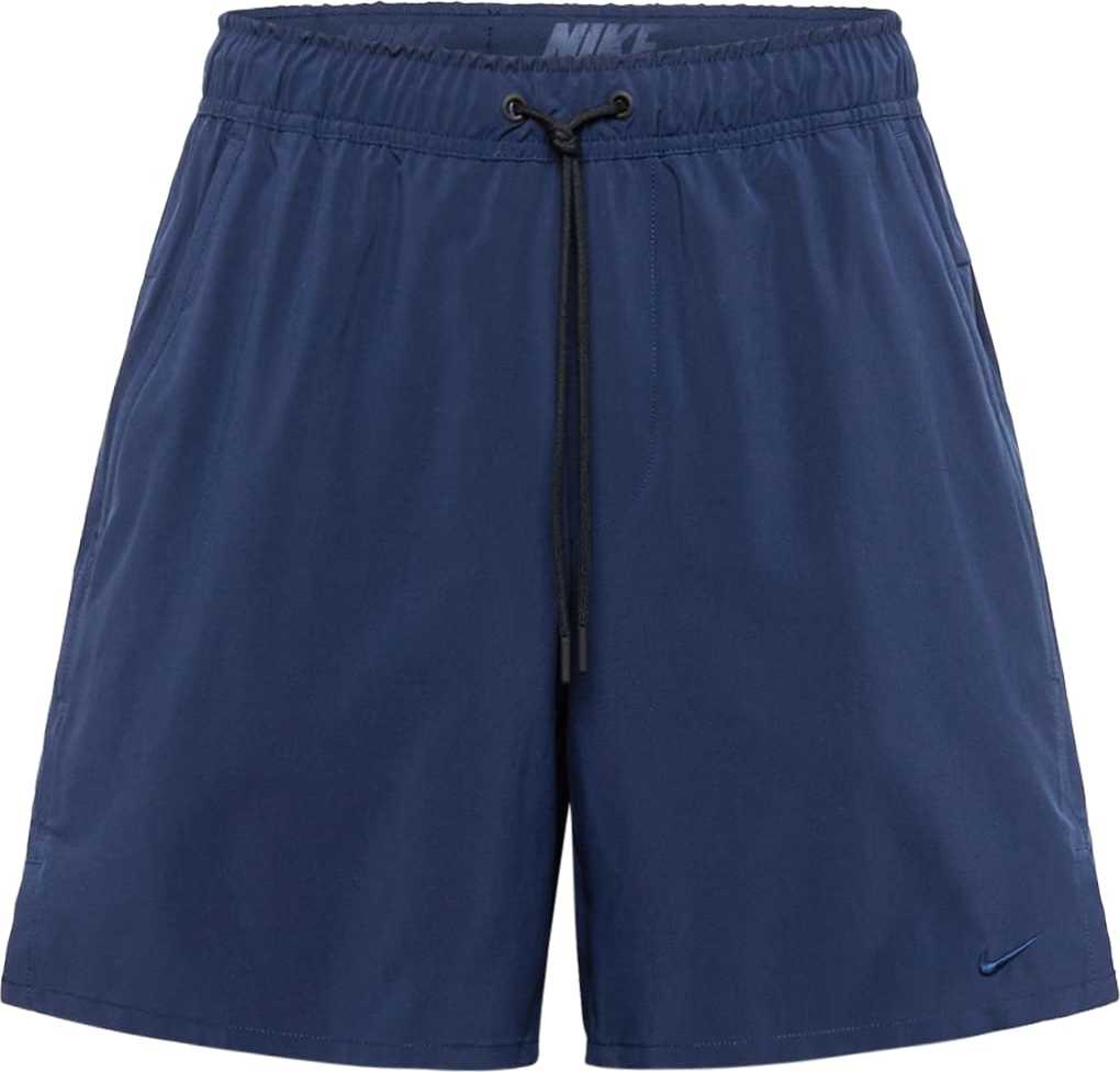 NIKE Sportovní kalhoty noční modrá