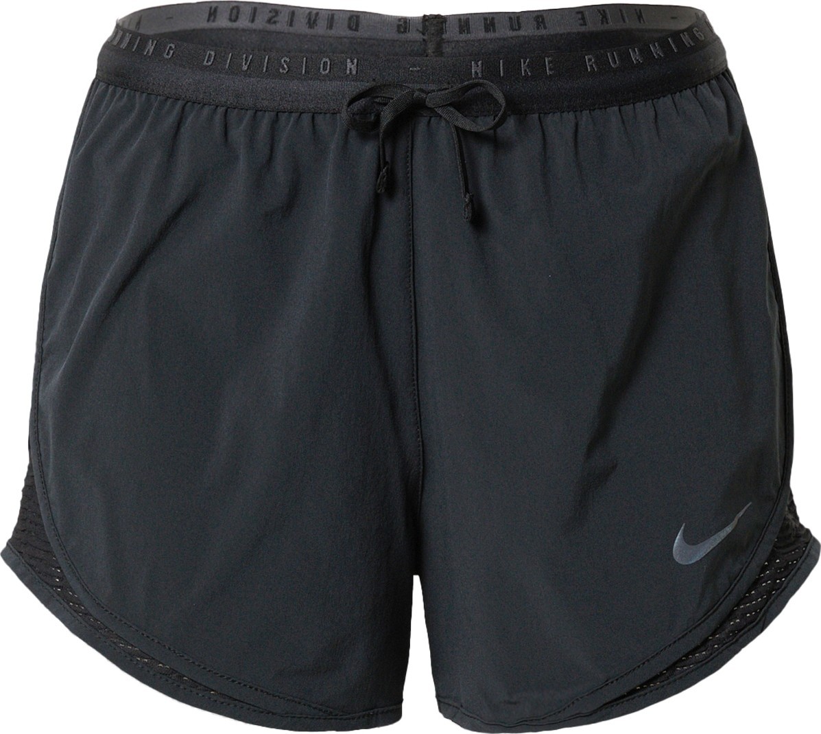 NIKE Sportovní kalhoty tmavě šedá / černá