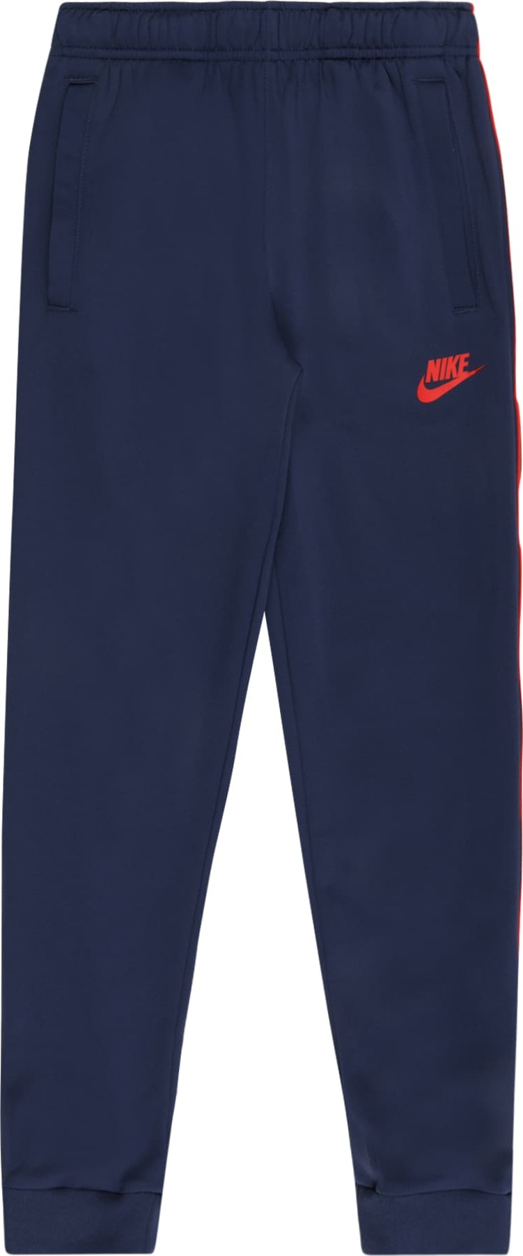 Nike Sportswear Kalhoty námořnická modř / červená