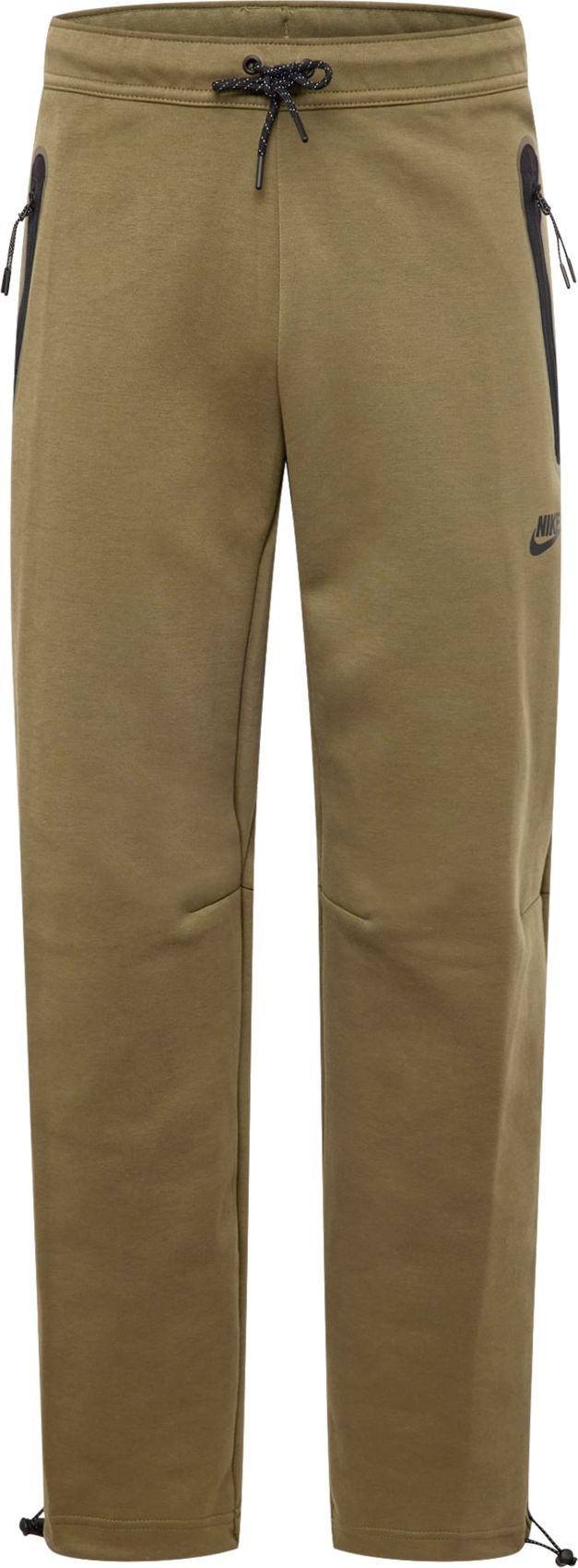 Nike Sportswear Kalhoty olivová / černá
