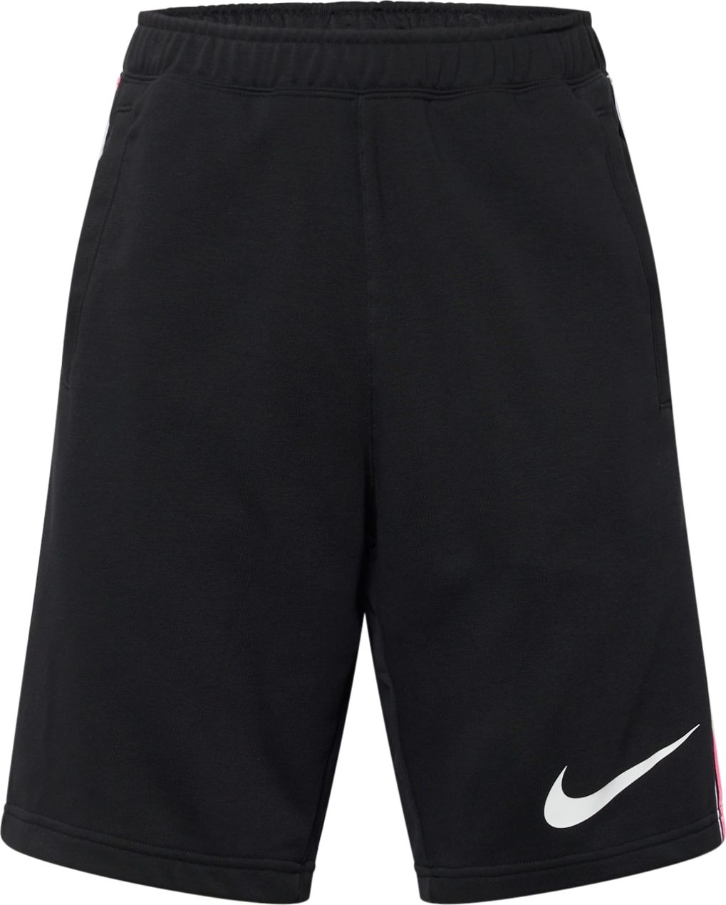 Nike Sportswear Kalhoty pink / černá / bílá