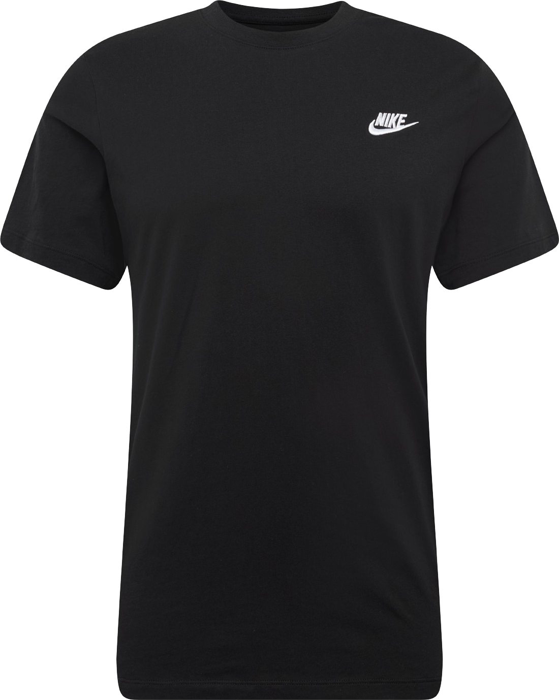 Nike Sportswear Tričko 'Club' černá / bílá