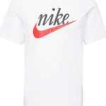 Nike Sportswear Tričko 'FUTURA 2' červená / černá / bílá