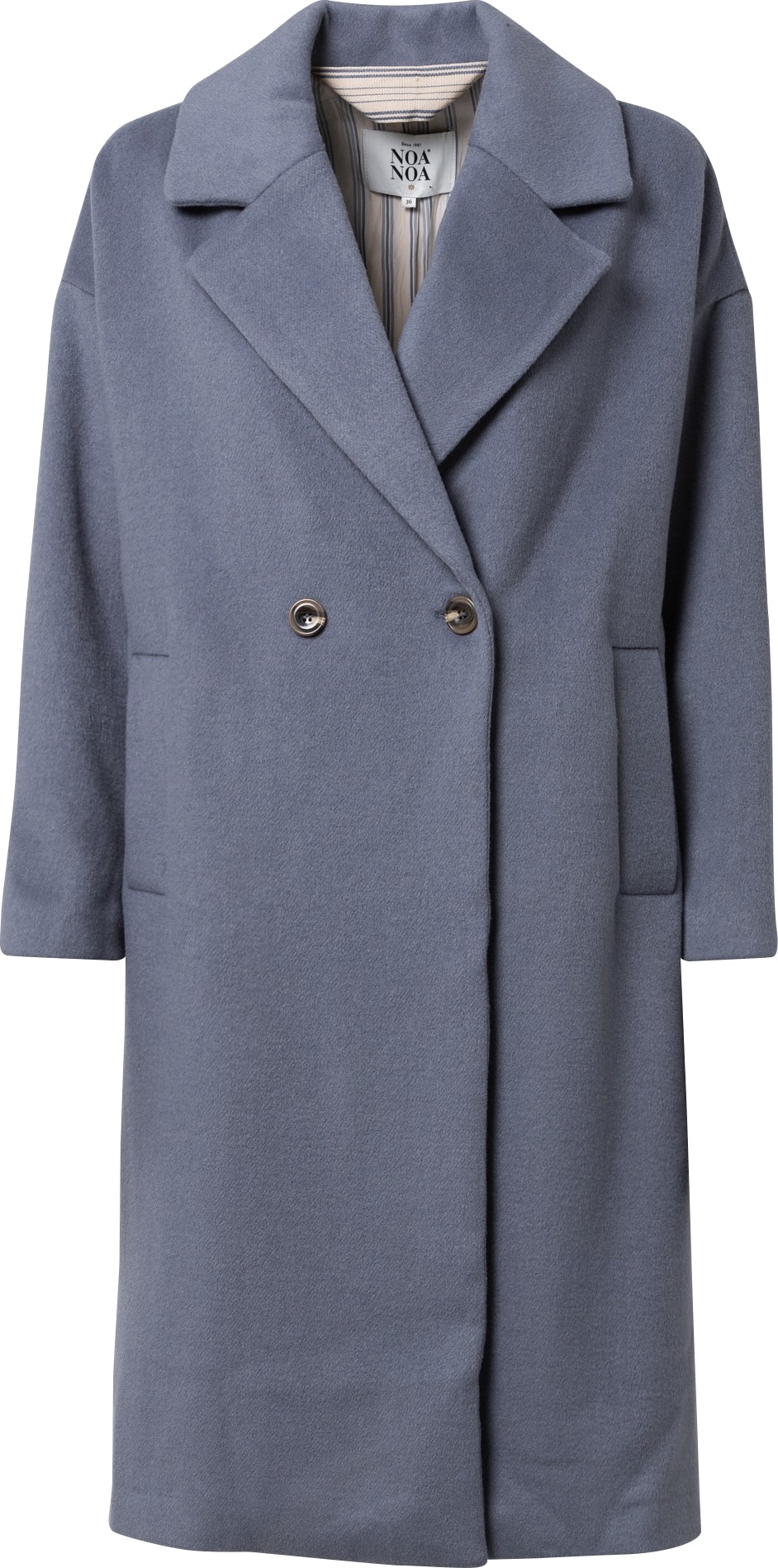 Noa Noa Přechodný kabát 'Cecilia' tmavě šedá