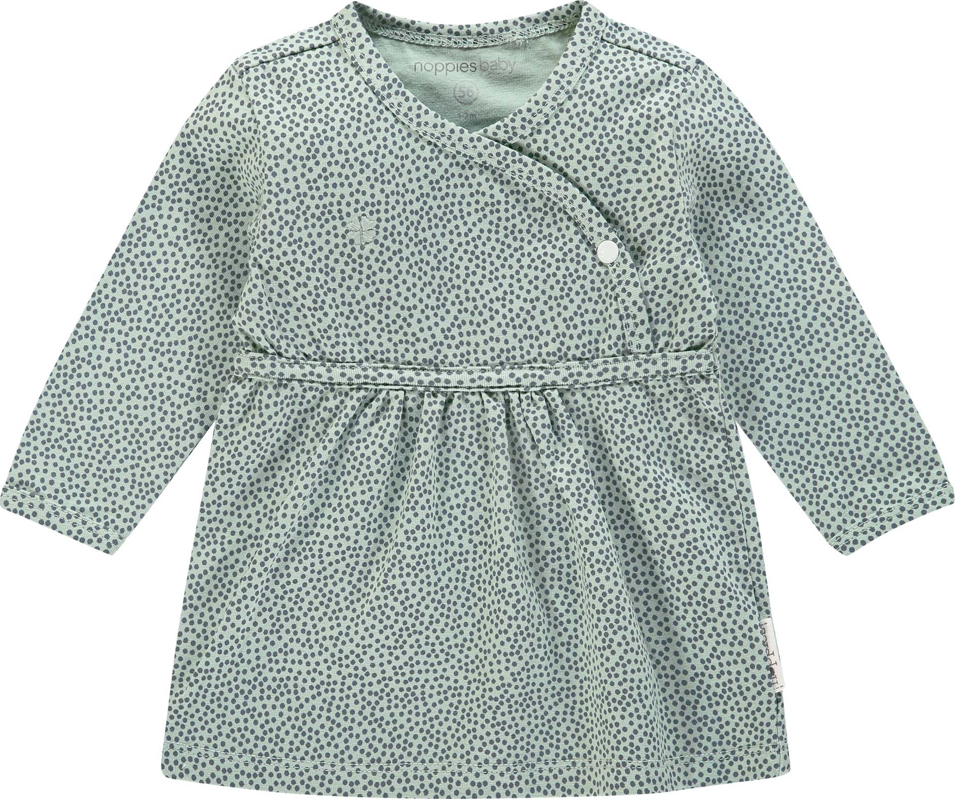 Noppies Šaty 'Mattie' tmavě šedá / mátová