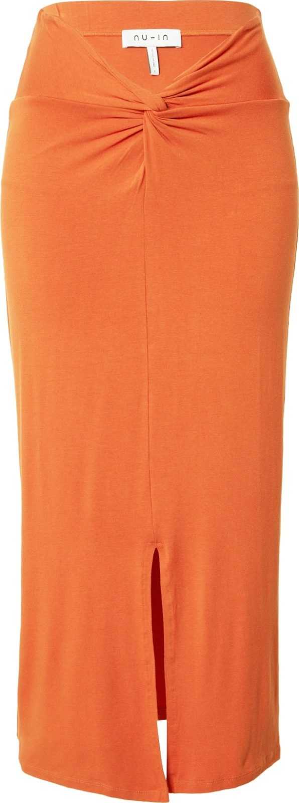 NU-IN Sukně tmavě oranžová