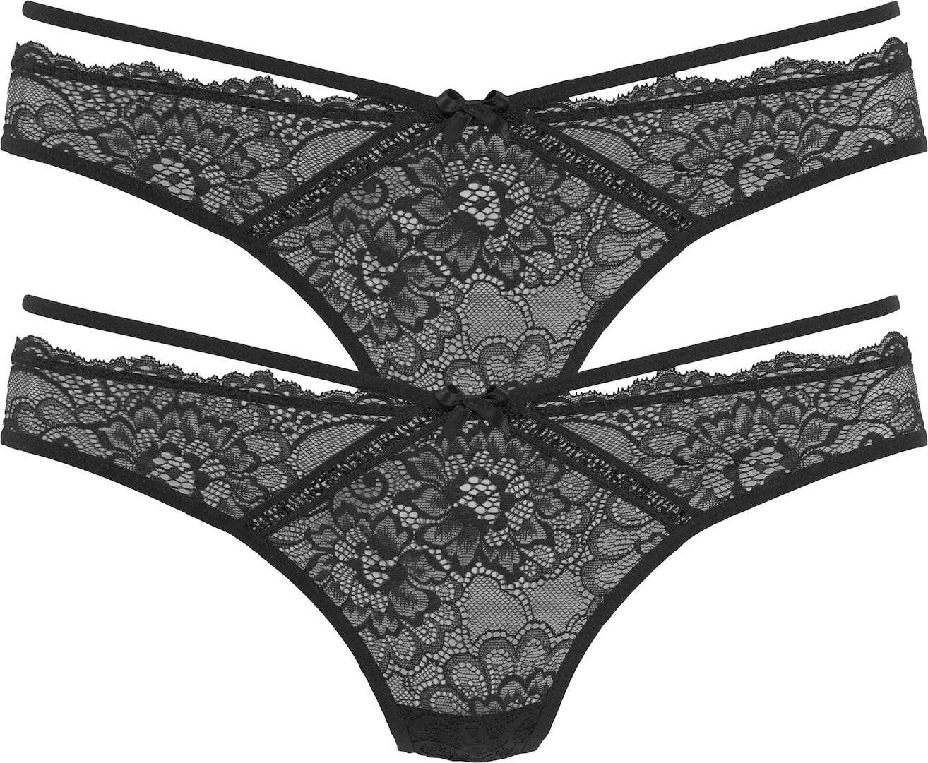 NUANCE Tanga černá