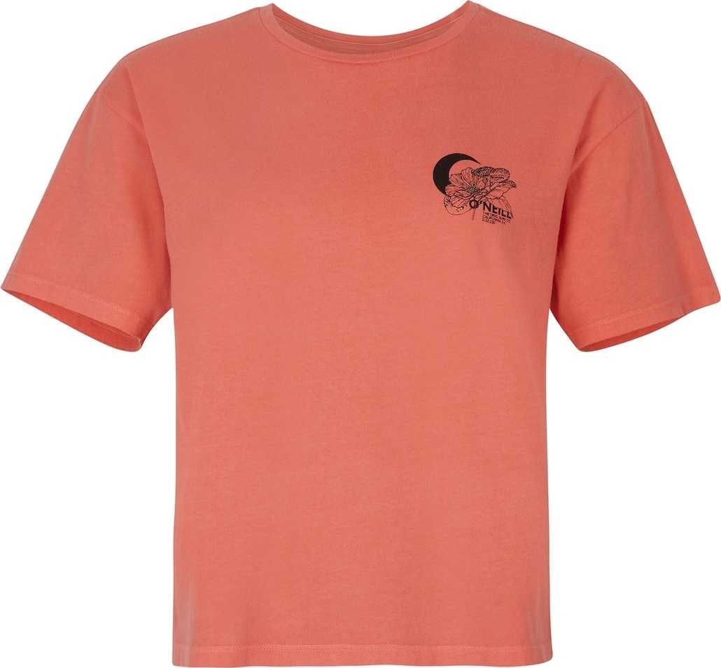 O'NEILL Tričko červená / černá