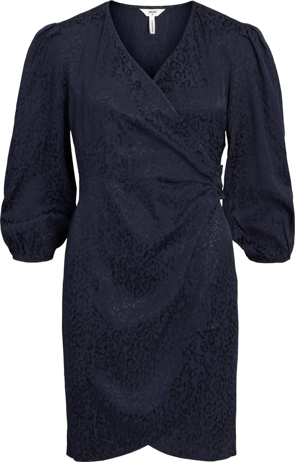 OBJECT Koktejlové šaty 'ARIA' marine modrá / ultramarínová modř