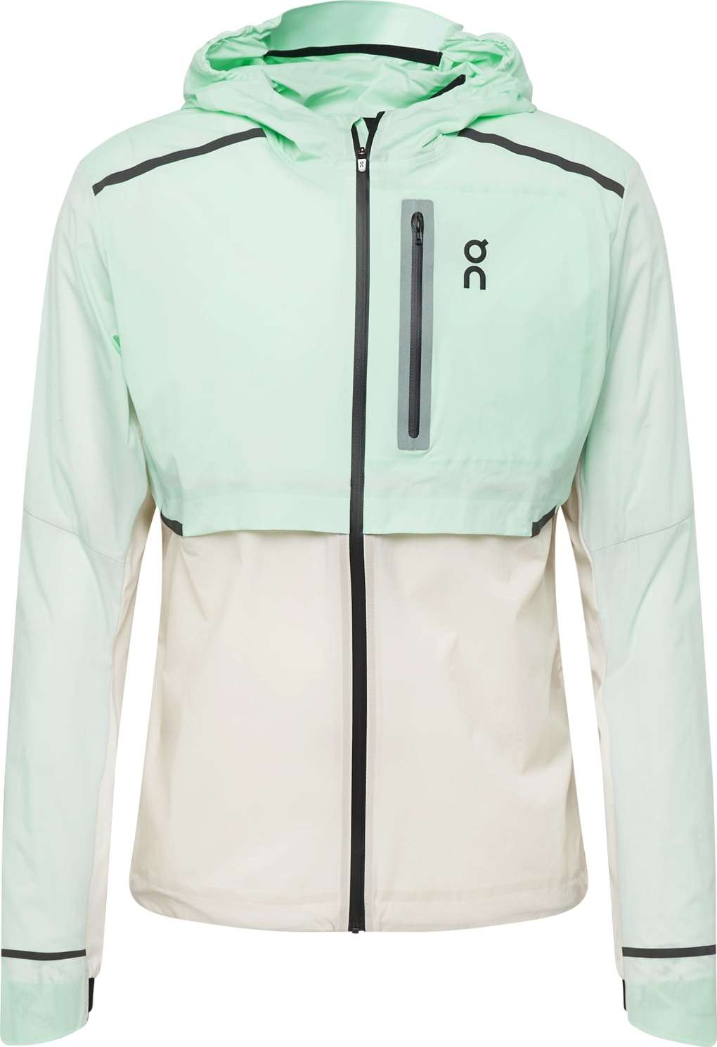 On Sportovní bunda 'Weather' mátová / bílá