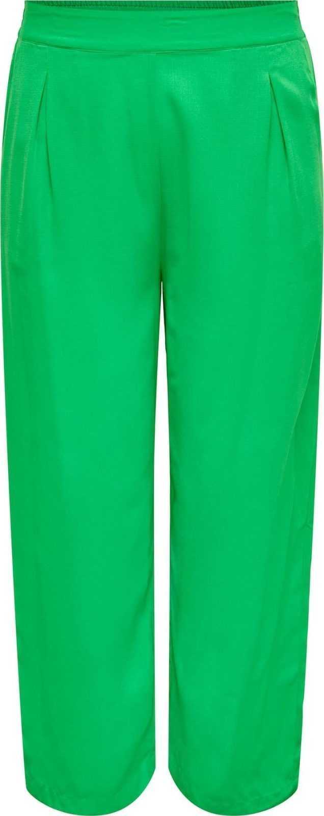 ONLY Carmakoma Kalhoty se sklady v pase 'Joleen Jackie' zelená