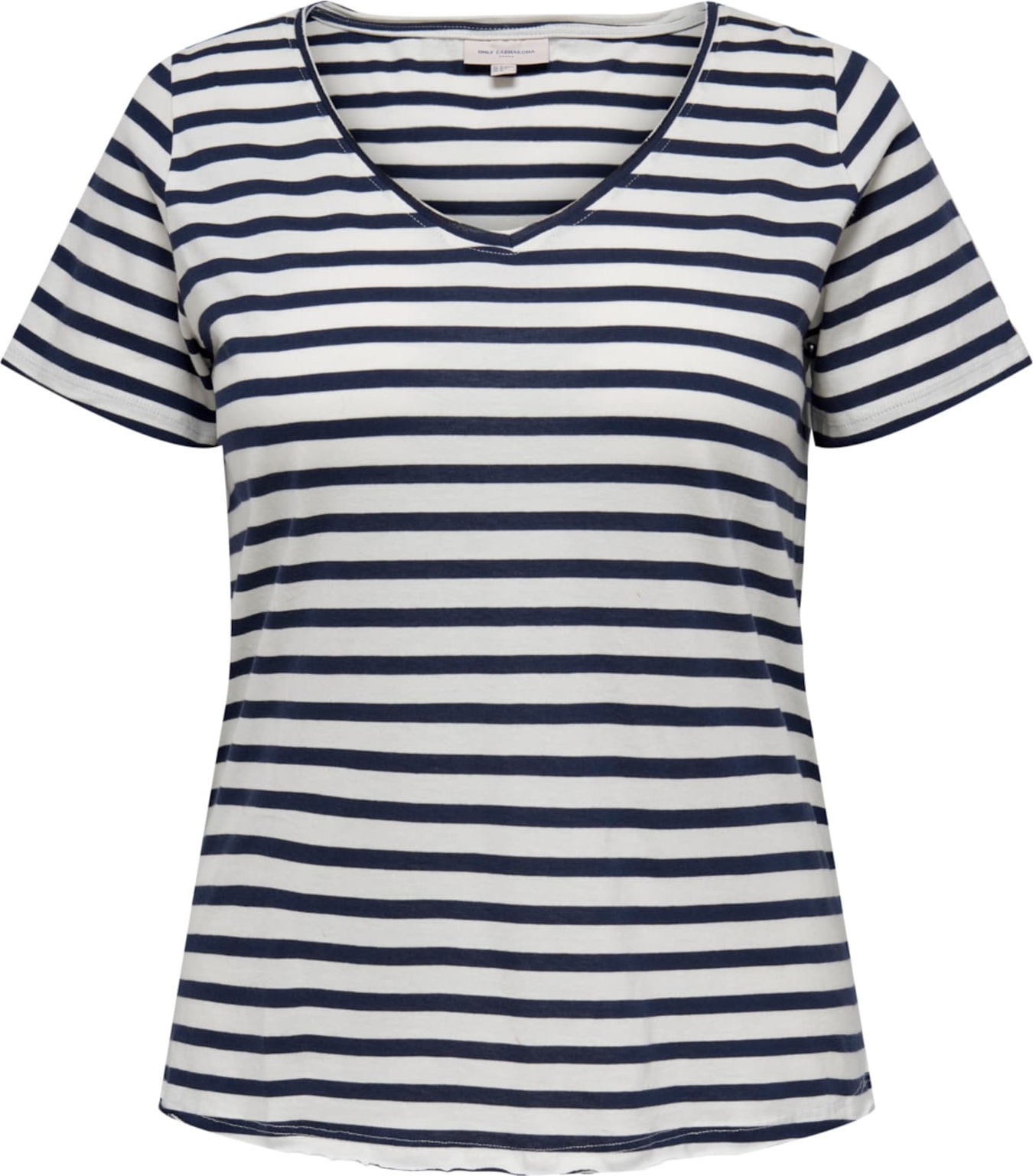 ONLY Carmakoma Tričko noční modrá / bílá