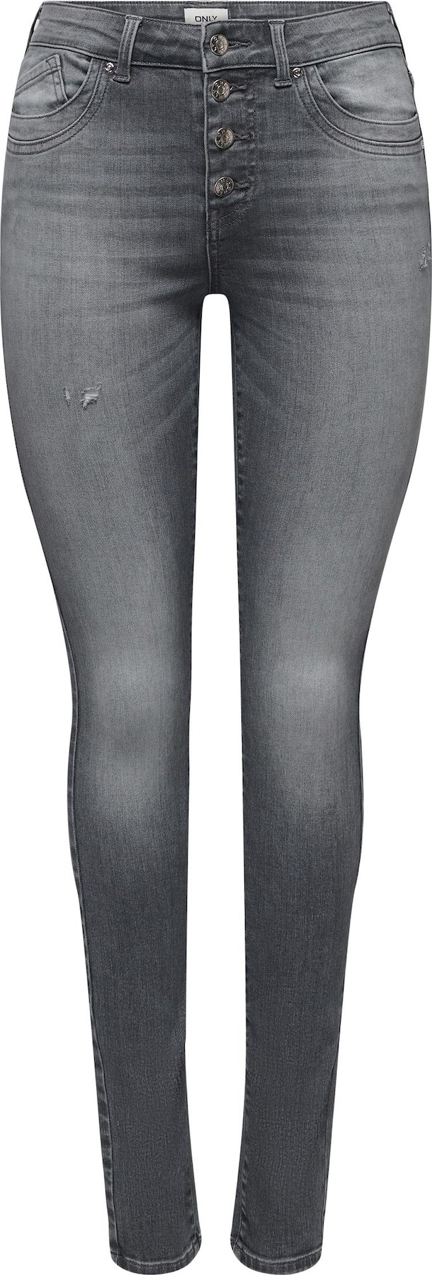 ONLY Džíny 'BLUSH' šedá džínová