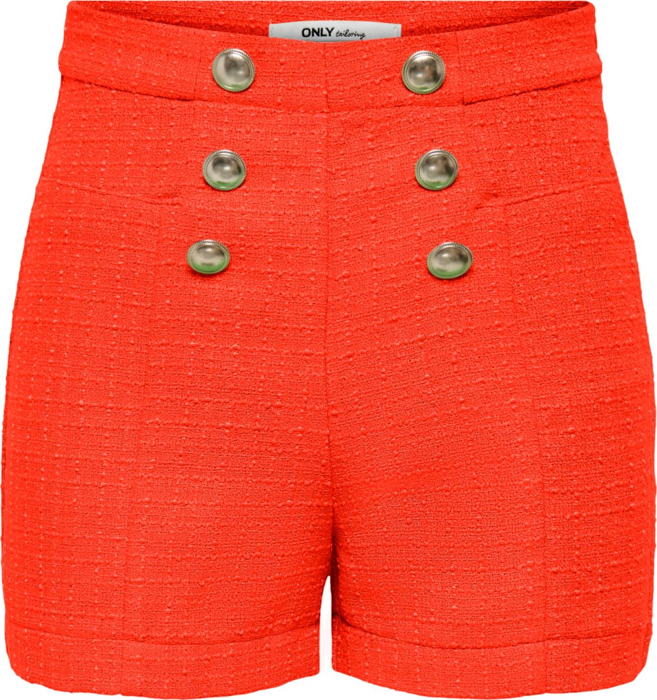 ONLY Kalhoty oranžová
