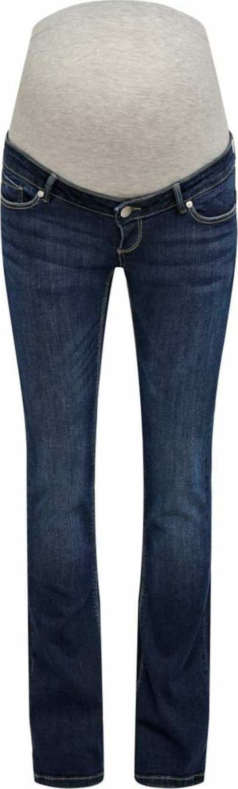 Only Maternity Džíny 'Paola' modrá džínovina / šedý melír