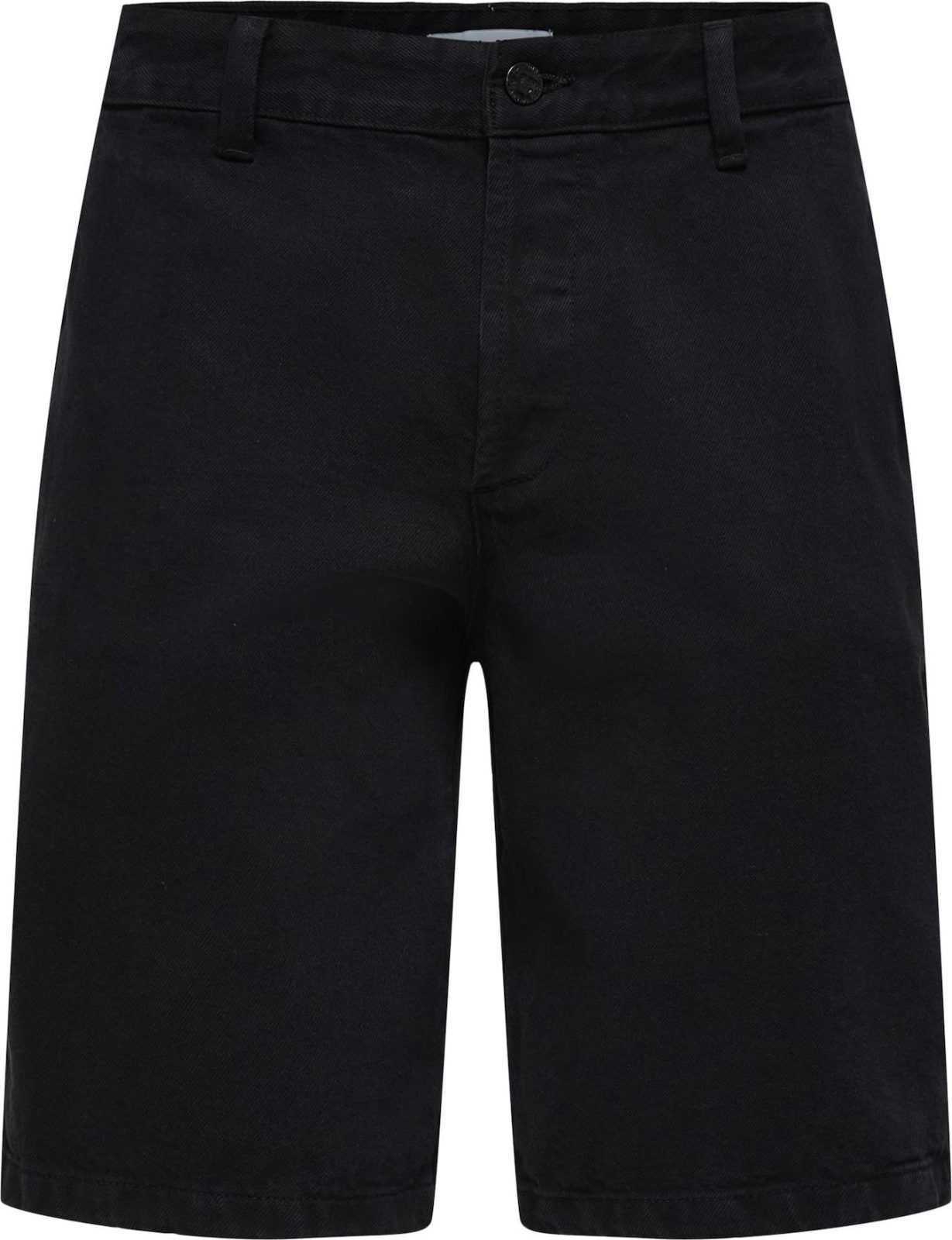 Only & Sons Chino kalhoty 'Avi' černá